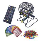 Deluxe Bingo Game Set With 6 Inch Bingo Cage, Bingo Master Board,75 Colored Bal