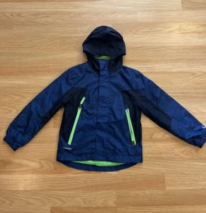 Champion Boys Jacket Windbreaker XS C9 By Full Zip Lightweight Hooded Rain - Picture 1 of 16