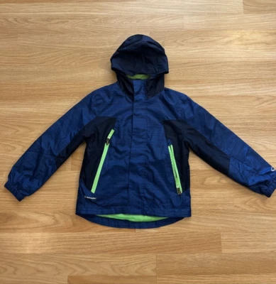 Chaqueta cortavientos Champion para niños XS C9 por cremallera completa ligera con capucha lluvia Foto 1 de 4