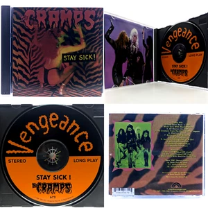 Cramps: Stay Sick! (2001) CD - Vengeance - OOP Bonus Tracks Version - *VG+/EX* - Picture 1 of 5