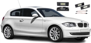 Placchette Plafoniere Luci Targa A Led Specifiche x BMW E87 07 2011 - Foto 1 di 3