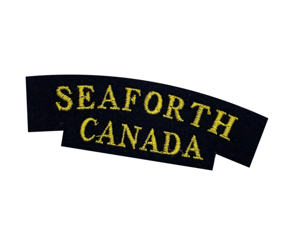 Seaforth - Canada Cloth Shoulder Title, Made in England - Image 1 of 1