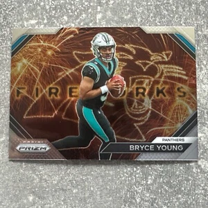 2023 Panini Prizm Football Bryce Young Fire Works Rookie - Bild 1 von 2