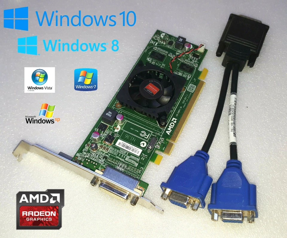 HP Pavilion Media Center m7560a m7399a m7357c m7299a HD Dual VGA Video Card - Image 1 of 1