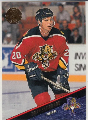 1993 Leaf Hockey Brian Skrudland The Leaf Set Florida Panthers Card #325 - Image 1 of 4