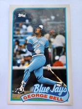 1989 Topps/LJN Baseball Talk George Bell #53