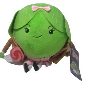 ALDI CHARLIE & THE CHOCOLATE FACTORY VERUCA SPROUT 10" PELUCHE PELUCHE SUAVE JUGUETE - Imagen 1 de 21