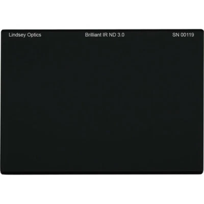 New Lindsey Optics 4x5.65" Brilliant IRND3.0 Filter Anti-Reflection Coating - Image 1 of 4