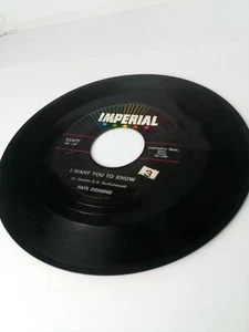 1957 FATS DOMINO "The Big Beat/I Want You To Know" 45rpm Imperial Records X5477 - Picture 1 of 2
