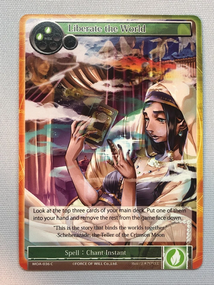 Force of Will The Millennia of Ages Liberate the World NM/M  - Image 1 of 1