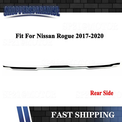 Rear Bumper Lower Chrome Molding Trim For Nissan Rogue 2017-2019 2020 850725HK0A - Image 1 of 4