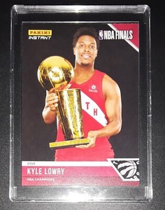 KYLE LOWRY NBA Champions 2019 Limited Edition Basketball Card #10 Panini Instant