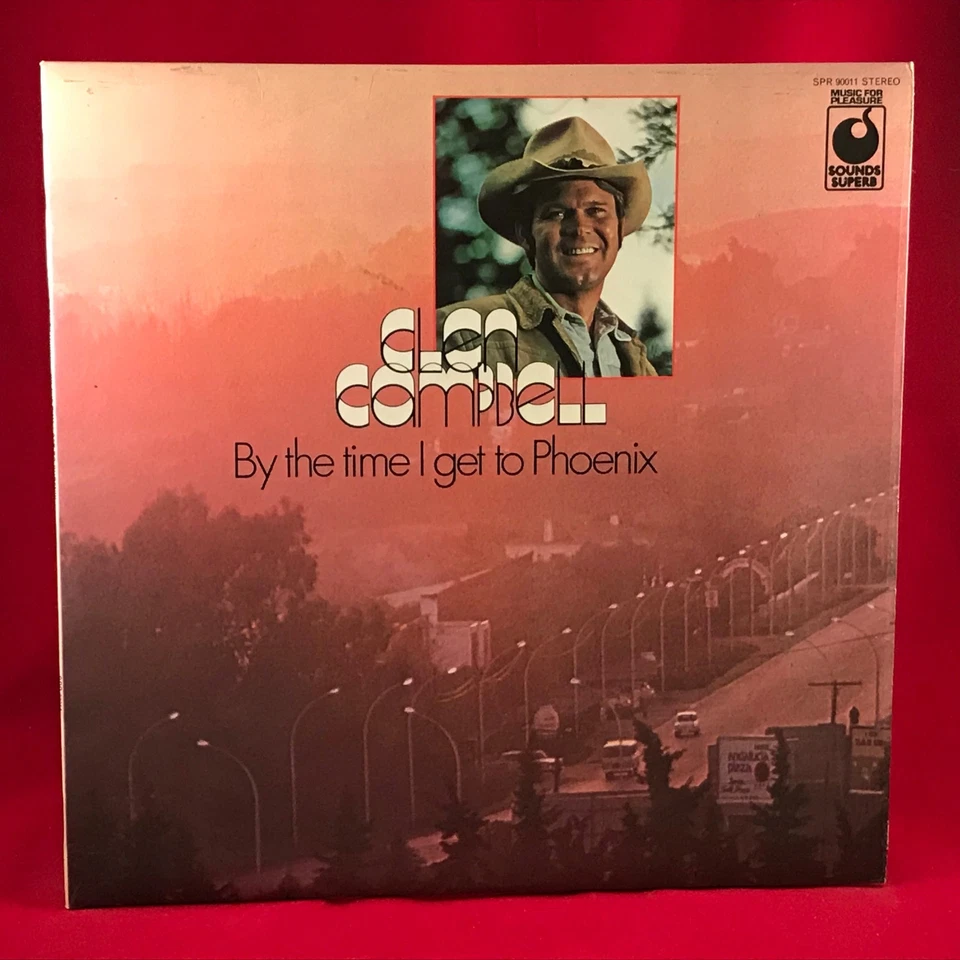 GLEN CAMPBELL By The Time I Get To Phoenix 1975 UK Vinyl  LP record a - Image 1 of 1