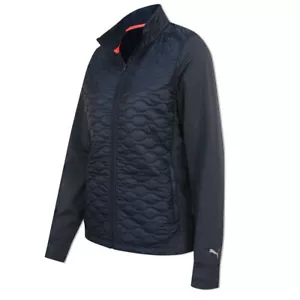 Ladies Puma Golf Cloudspun Primaloft Quilted Jacket, Navy Blue, NEW - Picture 1 of 1