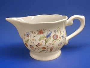 Lenox “wind chimes” Lantana fine china USA 1983–1986 Floral birds Creamer - Picture 1 of 9