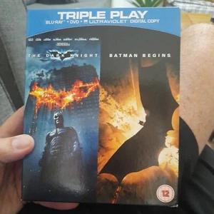 The Dark Knight/Batman Begins (Box Set) (BluRayDVD, 2012) - Picture 1 of 1