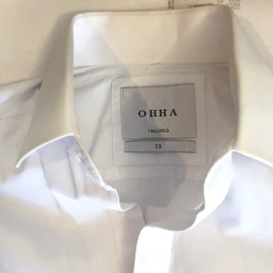 Ohha Tailored Boys White Long Sleeve Button-Down Shirt 13 - Picture 1 of 5