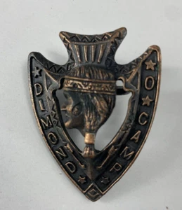 BSA Vintage Dimond O Camp Halstuch Dia 1925-1983 Historical Location - Bild 1 von 2