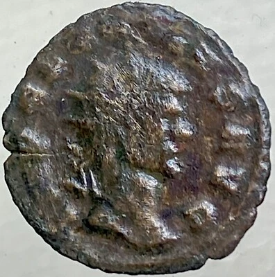 Ancient Roman Coin 268-269 AD Emperor Claudius II Gothicus Genuine Providentia - Image 1 of 4
