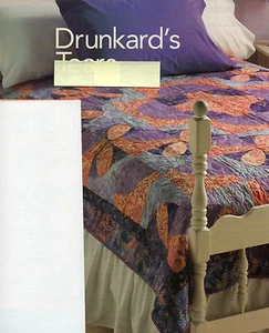 Drunkard's Tears Quilt Pattern Pieced LF - Picture 1 of 2