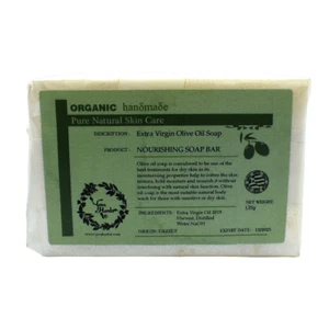 Sapone greco biologico fatto a mano 100% puro extravergine olio d'oliva 2-20 bar - Foto 1 di 4