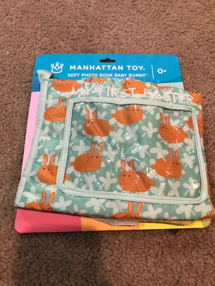 Manhattan Toy Soft Baby My Photo Book Holds up to 5 4" X 6" Photos