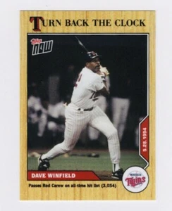 2020 Topps Now Turn Back The Clock Dave Winfield  #59 Baseball Card (PR 429) - Picture 1 of 2