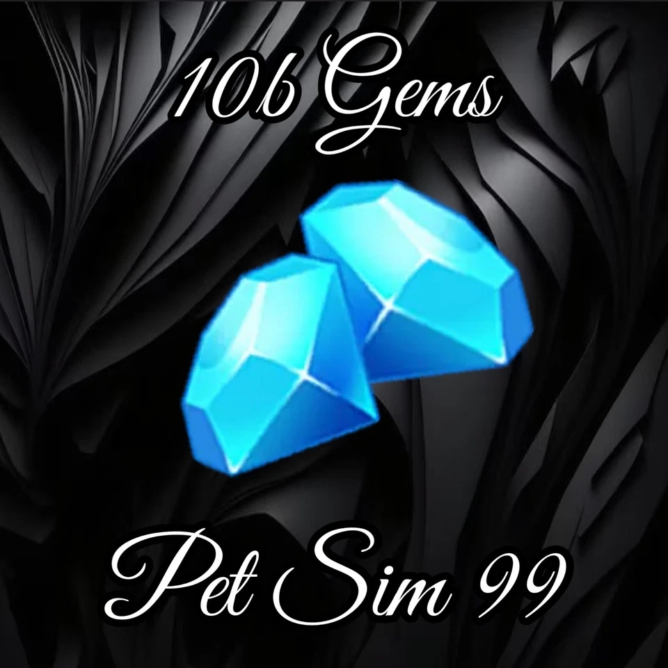 GEMS 10 mil millones de gemas Pet Sim 99 - gemas PS99 - ¡Barato y rápido!!