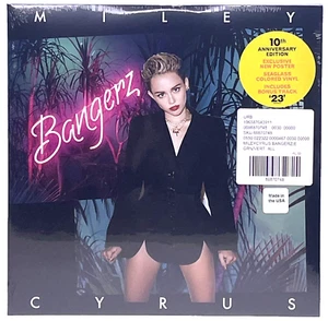 Miley Cyrus Bangerz 10th Anniversary Edition Limited 2XLP Sea Glass Color - Picture 1 of 2
