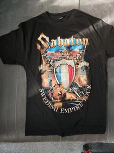 NEU Band T-Shirt Sabaton Frankreich Tour 2012 - Bild 1 von 3