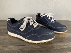 Women’s Foot Joy Size 9M Spikeless Golf Shoe FJ Sport Retro Navy 92387 - Picture 1 of 6