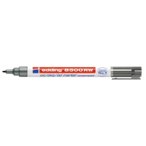 CD-Marker schwarz 1mm Rundspitze 8500RW edding - 1 Stift - Bild 1 von 1