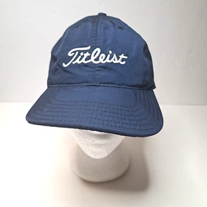 Cappello vintage Titleist berretto cinturino posteriore flessibile Bill USA Union Made blu pre-1984 - Foto 1 di 10