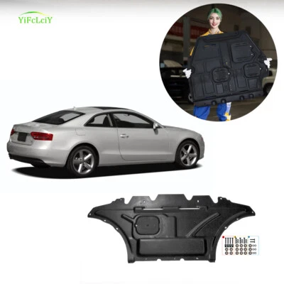 For Audi A5 S5 2009-2017 Heavy-duty Engine Shield Skid Plate Lower Engine Cover Foto 1 de 4