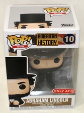 Funko Pop #10 American History Abraham Lincoln Target Exclusive Vinyl Figure