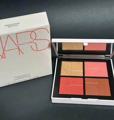 Nars Blush Quad Palette ORGASM FOUR PLAY Swinger Orgasm X Rush nib - Image 1 of 4