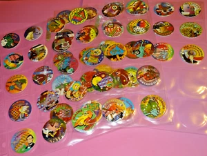 Pogs * 50 U.S. States * With State Capitols * Colorful * Very Nice Set w/Sheets - Picture 1 of 5