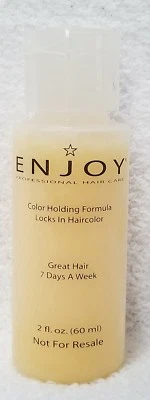 Enjoy Profesional Cuidado del Cabello FÓRMULA PARA SOSTENER EL COLOR Gran Semana del Cabello 2 oz/60 ml Nuevo Foto 1 de 4