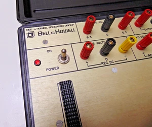 Bell Howell CONSOLE 80 Student Electronics Circuit Testing Kit Breadboarding - Picture 1 of 23