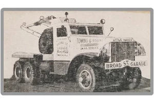 Little Nancy Towing Trenton NJ Refrigerator/ Fridge  / Tool Box Magnet - Picture 1 of 1