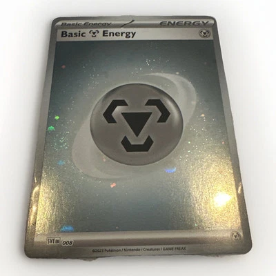 Basic Metal Energy (Cosmos Holo) 008 Sv01: Scarlet & Violet Base Set Holo - Image 1 of 2