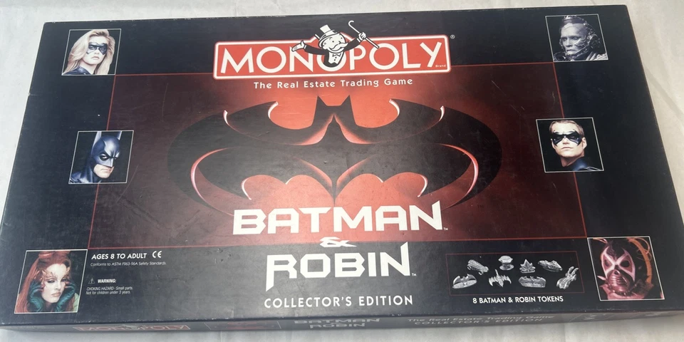 Monopoly: Batman & Robin Edición Coleccionista Juego de Mesa - Caja Abierta, Juego Precintado Foto 1 de 4