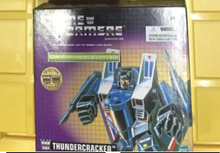 Hasbro Transformers Commemorative Series III Thundercracker 2002 - New, Sealed - Image 1 of 1