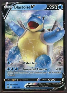 Blastoise V SWSH101 Black Star Promo Pokémon Sword & Shield Ultra Rare - Picture 1 of 2