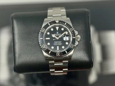 Браслет Rolex Submariner 126610LN Silver Oyster с черным ободком - Изображение 1 из 4