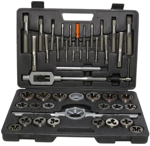 1/4-1 Carbon Steel NC and NF Tap and Die Set - Picture 1 of 2