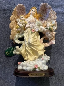 “Gift Of Time” Angel w/ Children Figurine 12” Tall w/Tag - Picture 1 of 4