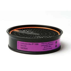 SUNDSTROM SAFETY SR 510 Filter,Magenta,Push to Connect,PK5 6GGU2 - Picture 1 of 1