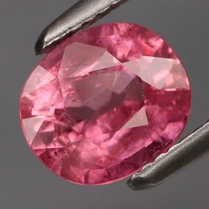 Zafiro térmico normal rosa color deslumbrante de 1,11 quilates Madagascar buen brillo - Imagen 1 de 4