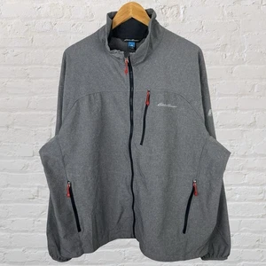 Eddie Bauer First Ascent Jacke Softshell Full Zip grau Stretch Herren 2XL - Bild 1 von 5